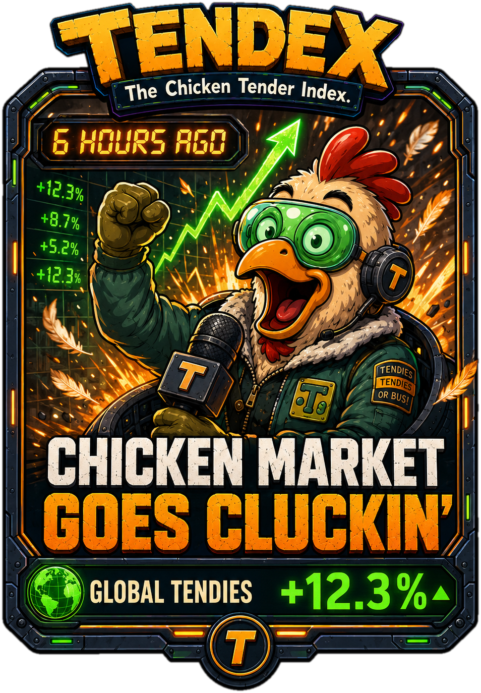 Chicken market goes cluckin